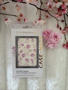 LoveShackFancy x Casemate Portable Charger Magnetic